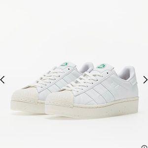 The clean classics adidas superstar platforms